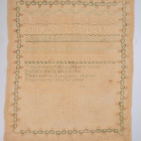 MARKING SAMPLER OF LOUISA FONTAINE MORRIS