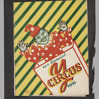 Souvenir program for the 17th Annual Pine Street Y Circus