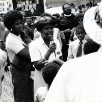 Marilyn Banks Rally, 1983
