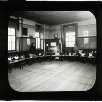 EDUCATIONAL MUSEUM LANTERN SLIDES: KINDERGARTEN- BANNEKER SCHOOL