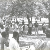 The Black United Front Anti-Apartheid Rally, Bill Clay, 1985