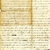 LETTER SIGNED SARAH J. AND LIZZY WHARTON, ST. LOUIS, TO THEIR BROTHER [JOHN WHARTON?], APRIL 24, 1864