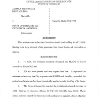 Judge Green Ruling on State Takeover