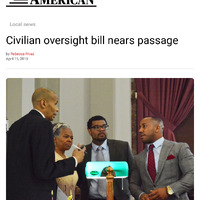 Civilian Oversite Board nears passage, 2015